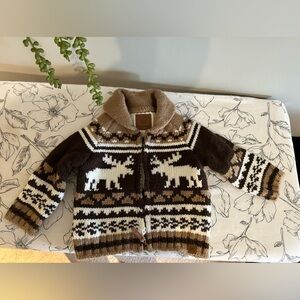 Canadiana toddler sweater